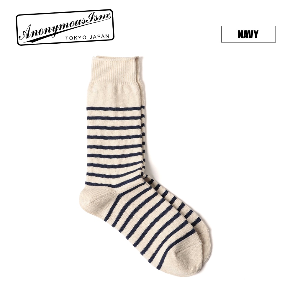 Reコットンボーダークルー