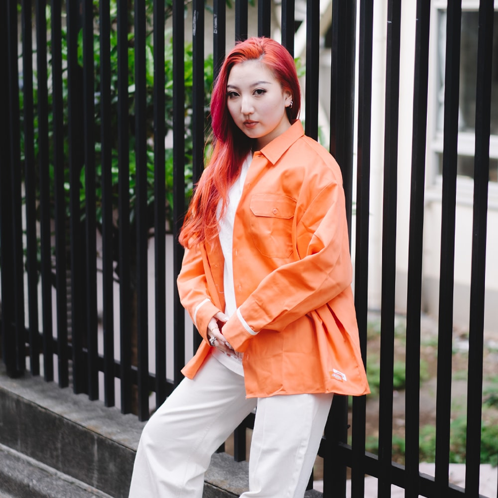 LONG SLEEVE WIDE WORK SHIRT | Dickies,トップス | JUGLANS