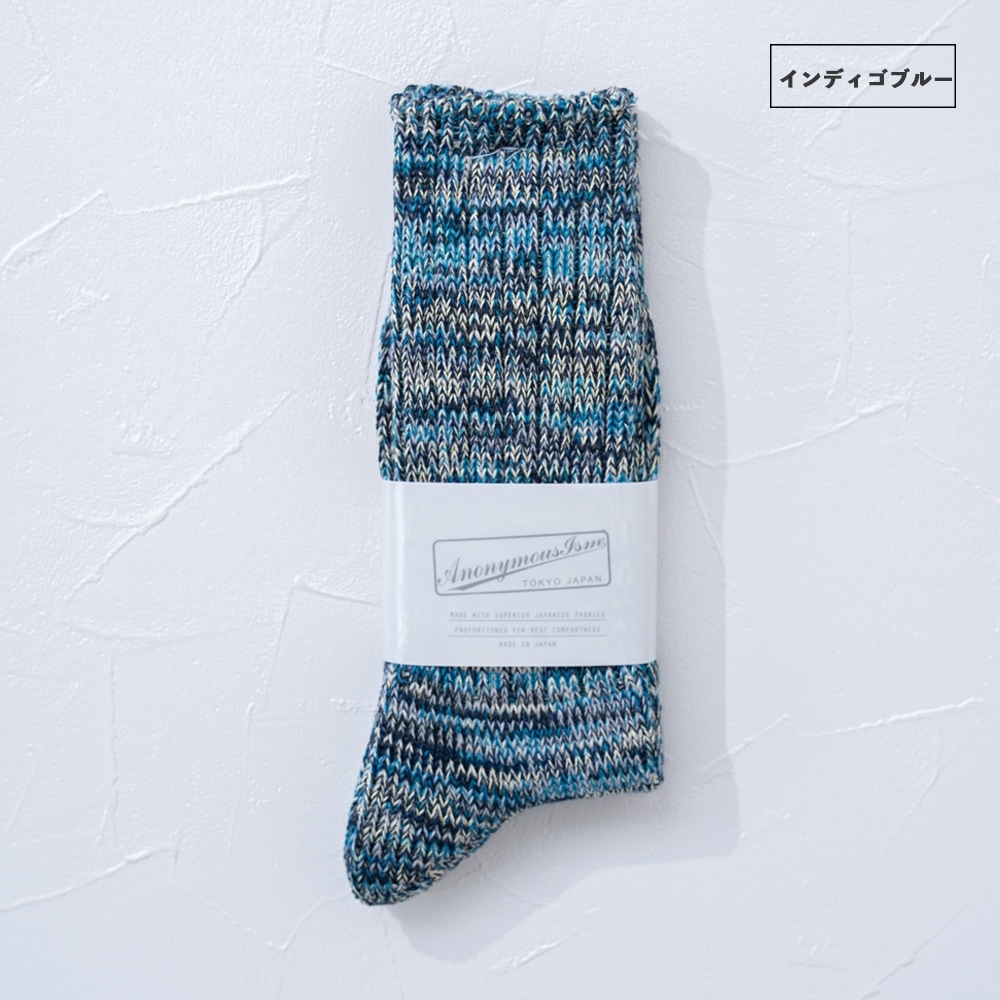 【Anonymousism】5color Mix Crew/全10色