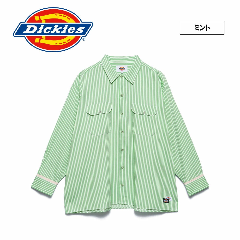 LONG SLEEVE WIDE WORK STRIPE SHIRT