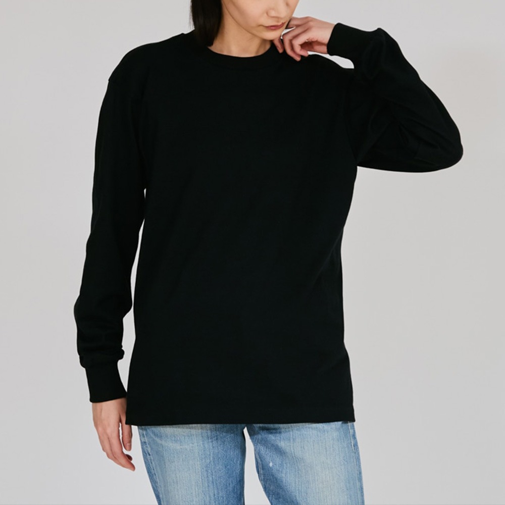 HM4-C201 1P KURO CREW NECK LONGSLEEV