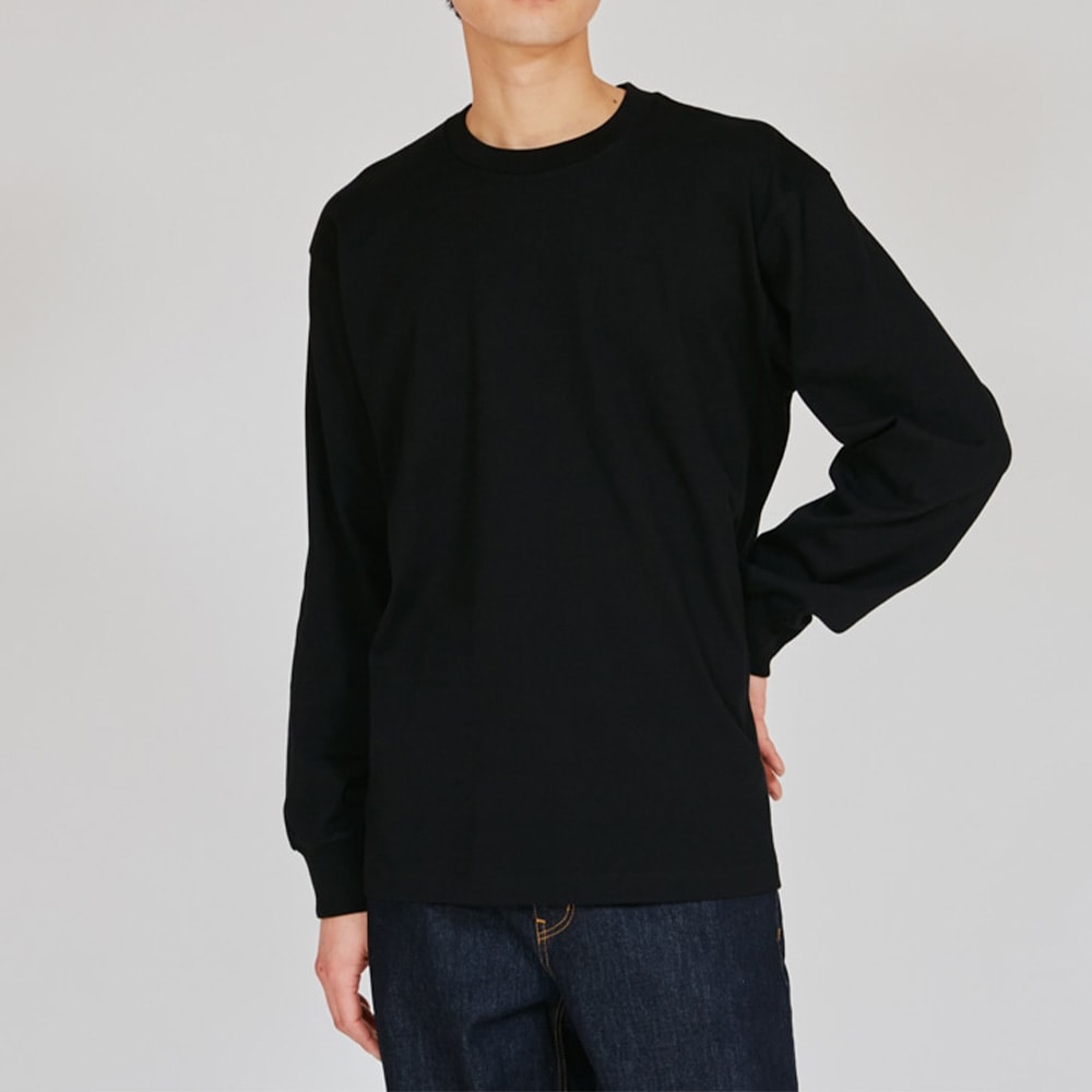 HM4-C201 1P KURO CREW NECK LONGSLEEV