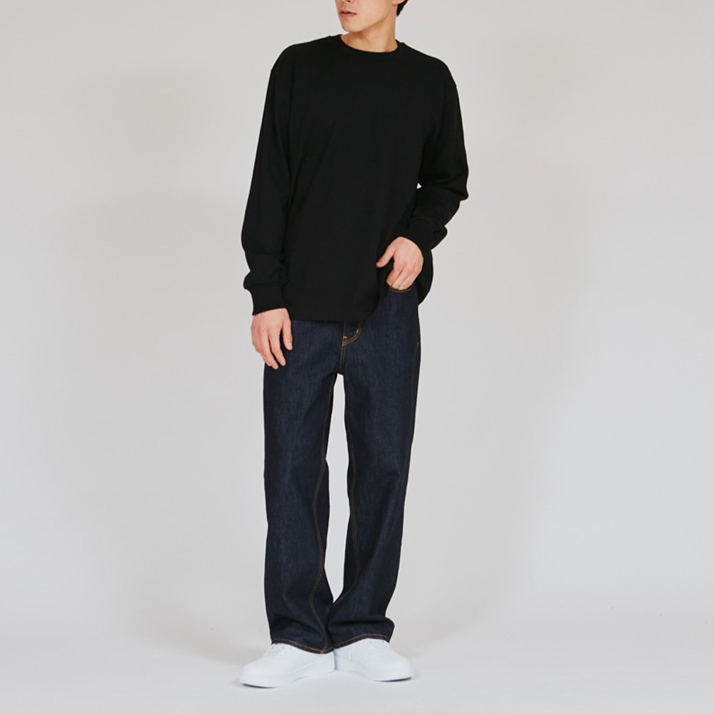 HM4-C201 1P KURO CREW NECK LONGSLEEV