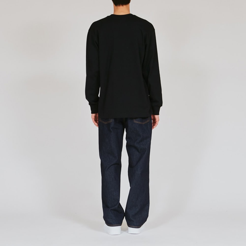 HM4-C201 1P KURO CREW NECK LONGSLEEV