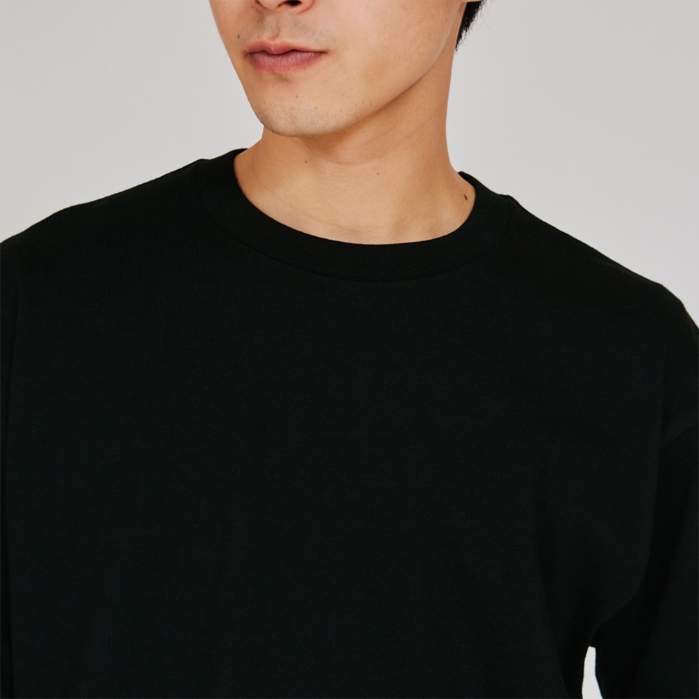 HM4-C201 1P KURO CREW NECK LONGSLEEV