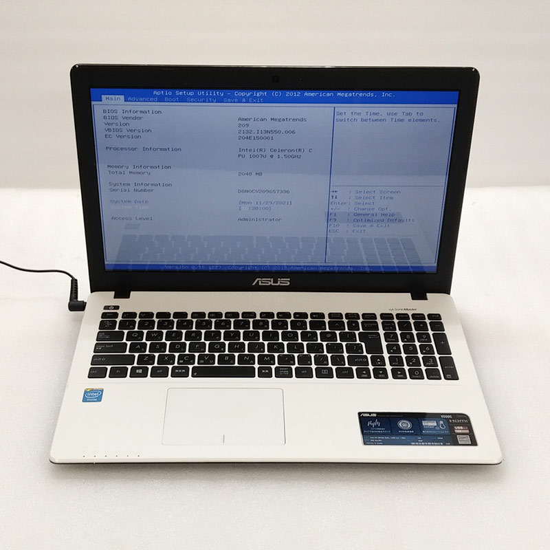 ジャンク!ASUS X550DP-XXA10○A10-5750M 2.5G 8G ASUS X550DP-XXA10