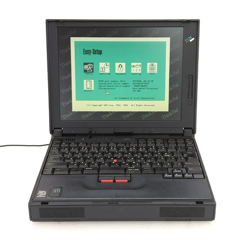 パソコン ジャンク ジャンク品 IBM ThinkPad 380XD ジャンクPC ジャンクパソコン