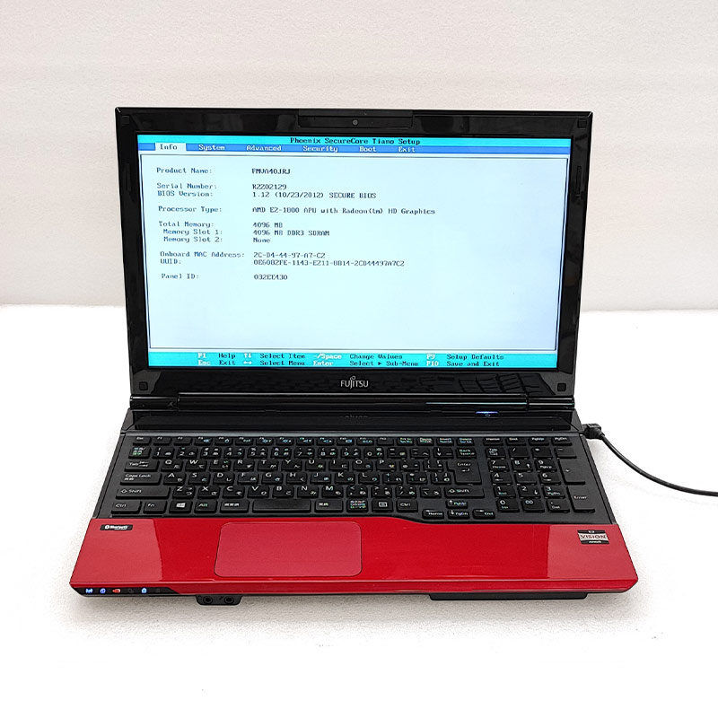 【ジャンク】LIFEBOOK FMV-A45B3R ノートPC ジャンクLIFEBOOK FMV-A45B3R ジャンク/ FUJITSU FMVA2404JP LIFEBOOK