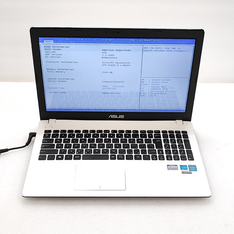 asus X551M ノートパソコン ジャンク