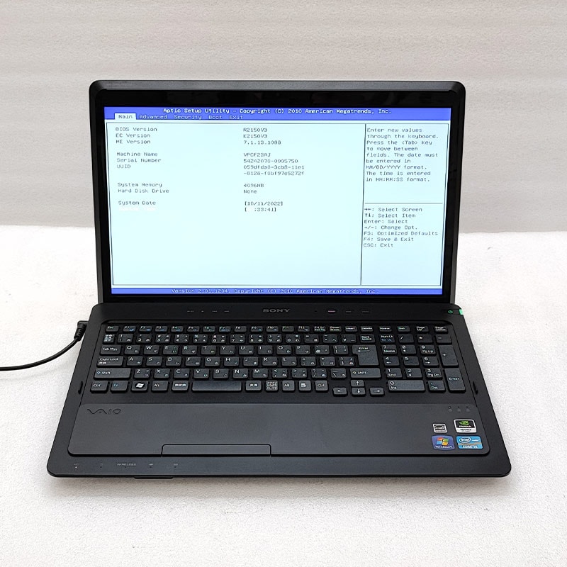 ジャンク品 SONY Vaio VPCF23AJ ジャンクPC ジャンクパソコン