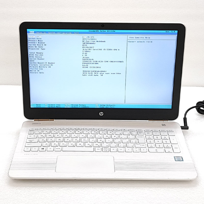 ジャンク品 HP Pavilion 15-au105TU ジャンクPC ジャンクパソコン 保証無し OS無し ACアダプタ付き