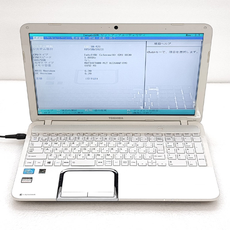 ★東芝　Ｄｙｎａｂｏｏｋ　Ｔ５５２／５８ＧＲ　ジャンク品扱い ジャンク!TOSHIBA T552⁄58GR○Core i7 3630QM 2.4G 8G 1T