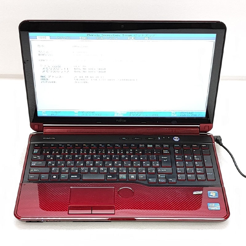 【ジャンク】富士通 LIFEBOOK AH77/E3 Fujitsu FMV LIFEBOOK AH77/E3 Core i7第11世代 ジャンク LIFEBOOK