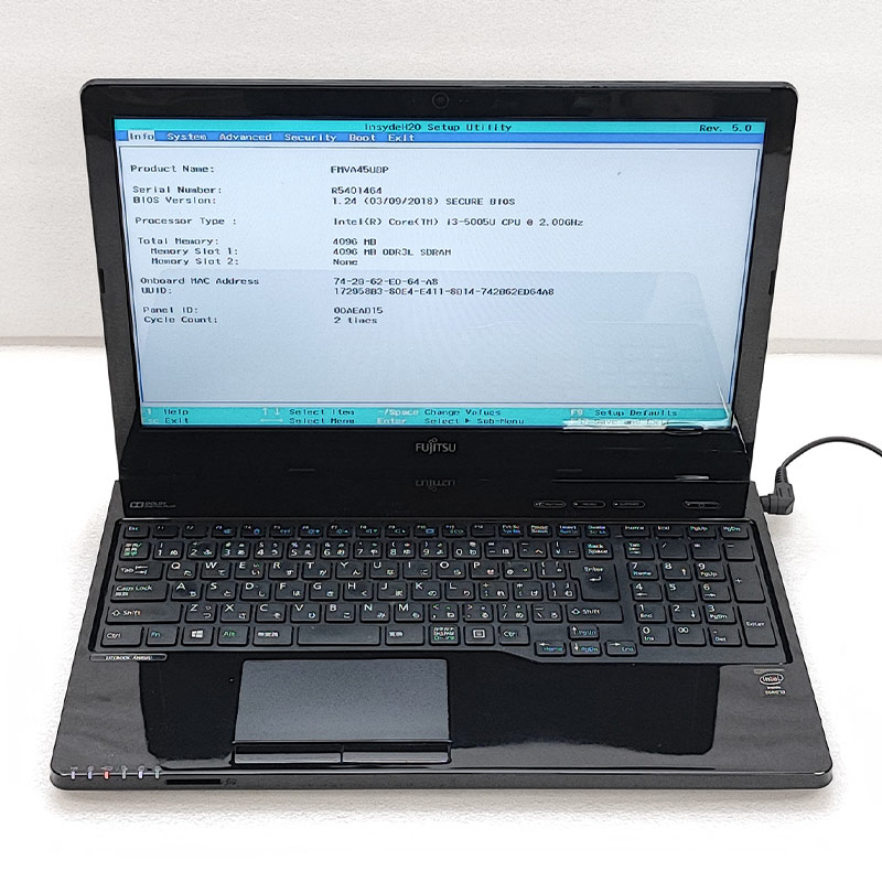 富士通 LIFEBOOK AH45/U