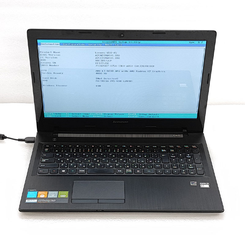 ジャンク品 Lenovo G50-45 ジャンクPC ジャンクパソコン 保証なし OS