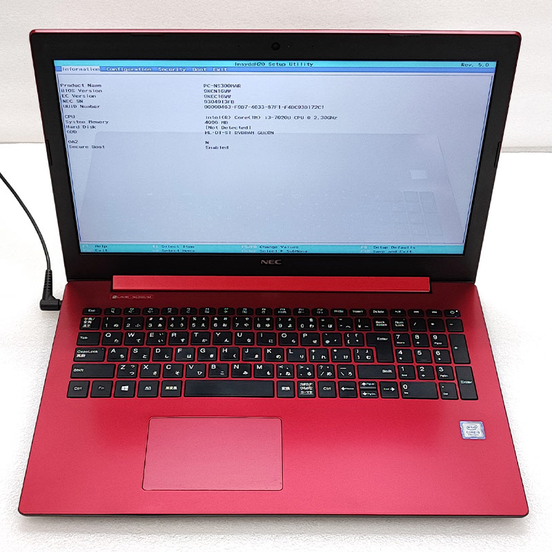 得価，定番人気】 ○【ジャンク品】NEC Lavie NS300/M