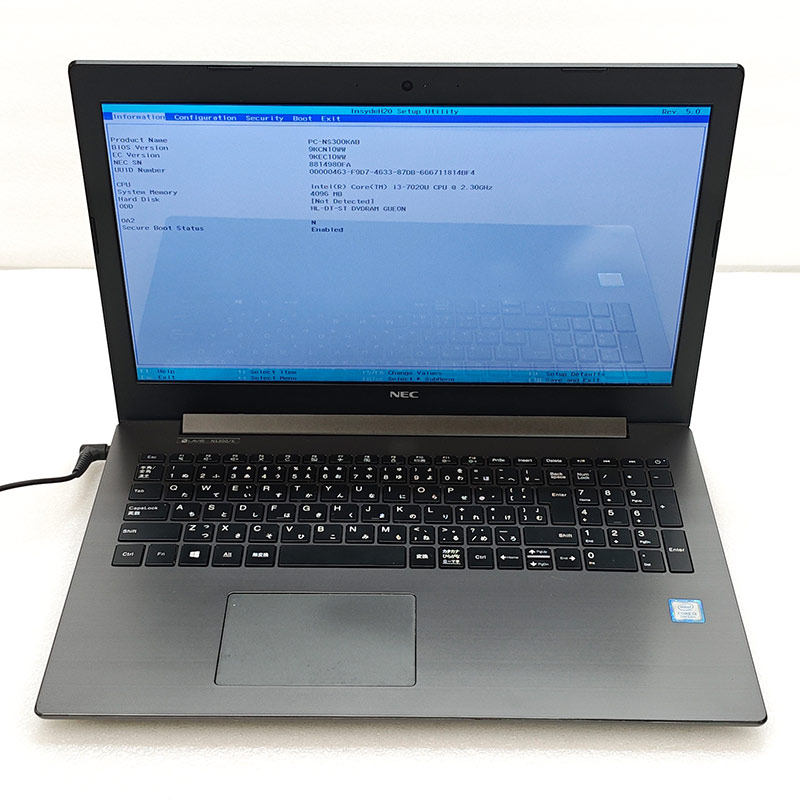 ジャンク品 NEC LAVIE PC-NS300KAB ジャンクPC ジャンクパソコン 保証