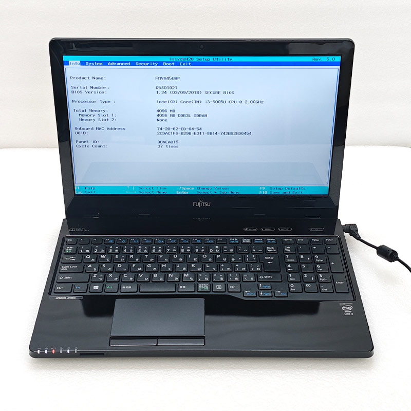ジャンク品 富士通 LIFEBOOK AH45/U FMVA45UBP ジャンクPC ジャンク