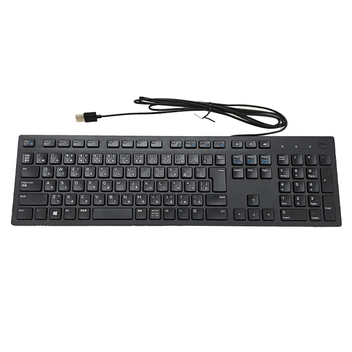 未使用品 DELL マルチメディアキーボード（日本語）- KB216 - ブラック KB216-BK-JPN 有線キーボード