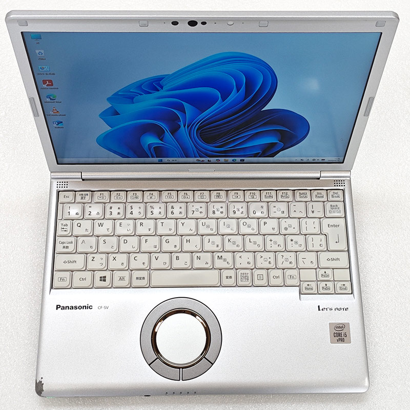 第10世代i5 中古パソコン Microsoft Office付き Panasonic Let's note CF-SV9 Windows11 Pro Core i5 10310U メモリ 8GB SSD 256GB 12.1型 無線LAN Wi-Fi 12インチ B5 本体 / 3ヶ月保証 中古ノートパソコン (7999aof)