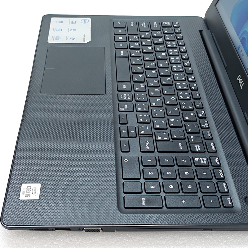 FHD液晶 中古パソコン DELL Vostro 3590 Windows11 Pro Core i5 10210U メモリ 8GB SSD 256GB 15.6型 DVDマルチ 無線LAN Wi-Fi 15インチ A4 本体 / 3ヶ月保証 中古ノートパソコン (8400a)