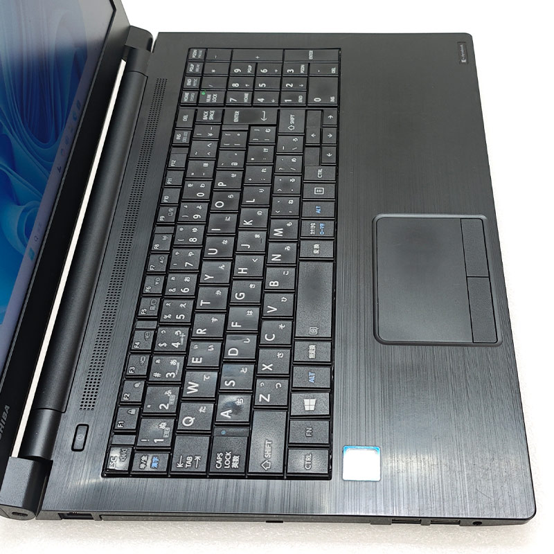 第8世代i5 中古パソコン 東芝/Dynabook dynabook B65/M Windows11 Pro Core i5 8250U メモリ 16GB SSD 256GB 15.6型 DVD-ROM 無線LAN Wi-Fi 15インチ A4 本体 / 3ヶ月保証 中古ノートパソコン (7101a)