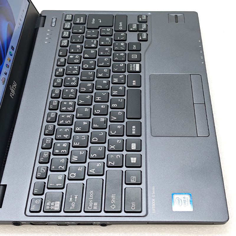 超軽量PC 中古パソコン 富士通 LIFEBOOK U938/S Windows11 Pro Core i5 7300U メモリ 8GB SSD 256GB 13.3型 無線LAN Wi-Fi 13インチ B5 本体 / 3ヶ月保証 中古ノートパソコン (8502a)