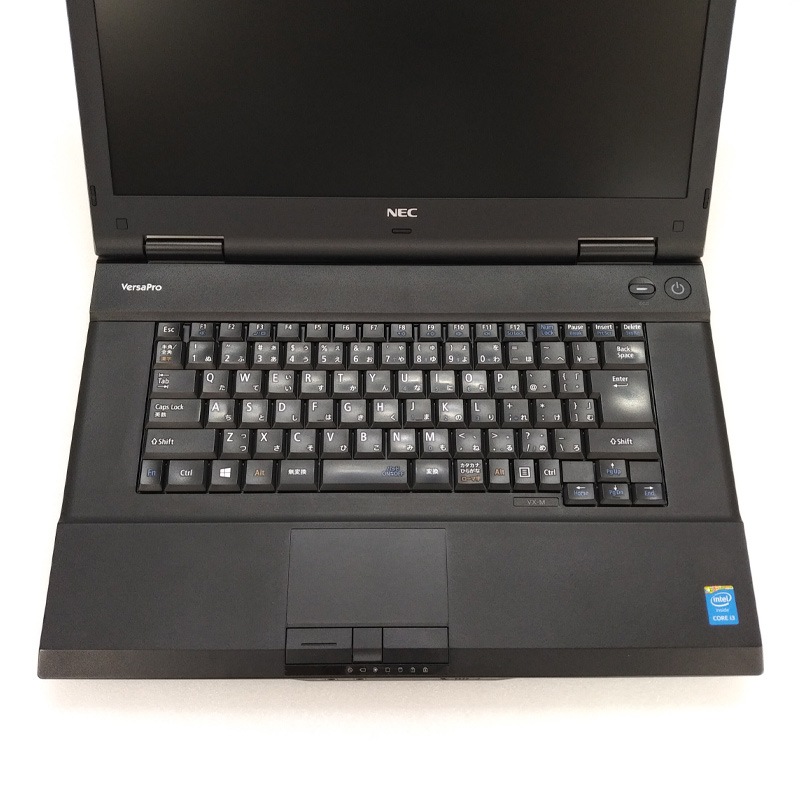 中古ノートパソコン Windows10 NEC VersaPro VK25L/X-M Core i3-2.5Ghz メモリ8GB HDD500GB DVDマルチ 15.6型 無線LAN WEBカメラ WPS Office (IN53m-10cWi) 3ヵ月保証 中古パソコン
