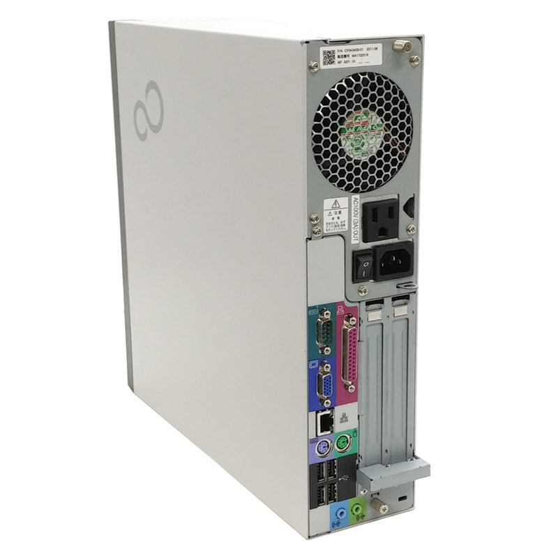中古パソコン Microsoft Office搭載 富士通 ESPRIMO D550/B Windows7 Pentium E5800 メモリ2GB HDD160GB DVDROM (2502of) 3ヵ月保証 / 中古デスクトップパソコン