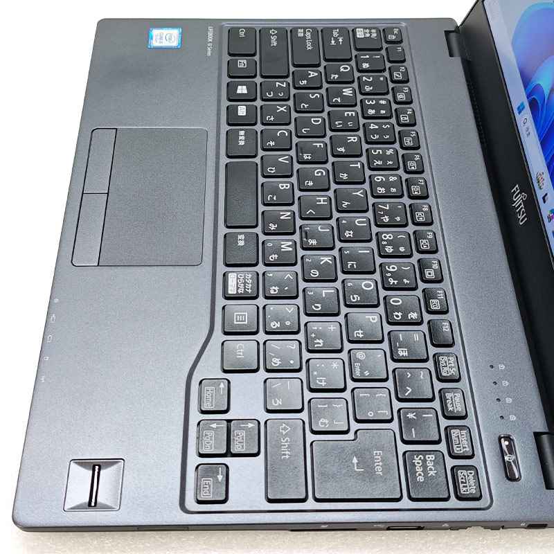 超軽量PC 中古パソコン Microsoft Office付き 富士通 LIFEBOOK U938/S Windows11 Pro Core i5 7300U メモリ 8GB SSD 256GB 13.3型 無線LAN Wi-Fi 13インチ B5 本体 / 3ヶ月保証 中古ノートパソコン (8502aof)