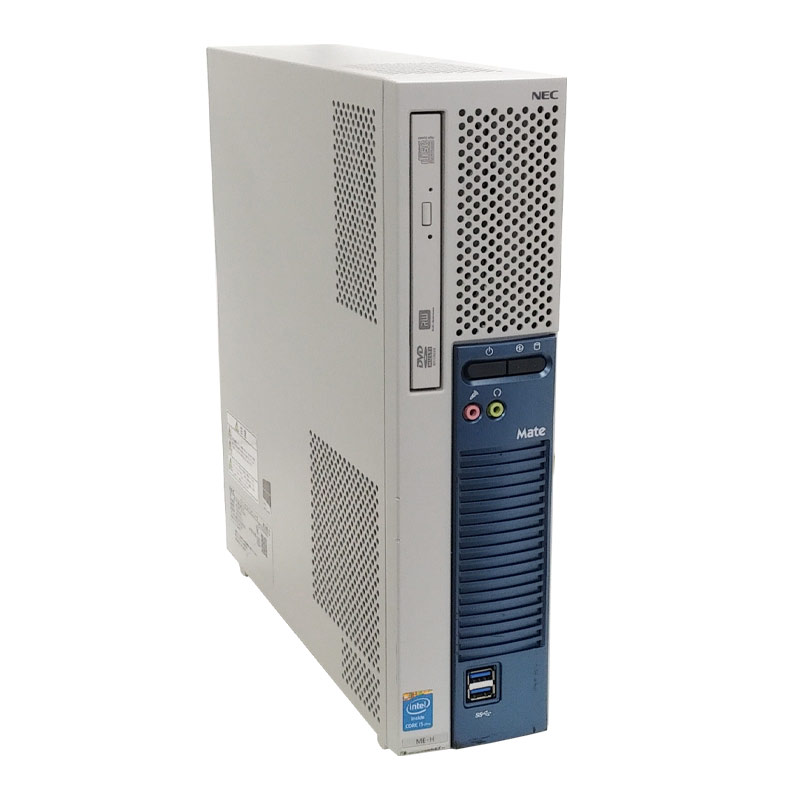 中古パソコンNEC Mate MK32M/E-H Windows10 Corei5-3.2Ghz メモリ8GB HDD250GB DVDマルチ WPS Office (ZN45m-10) 3ヵ月保証 / 中古デスクトップパソコン