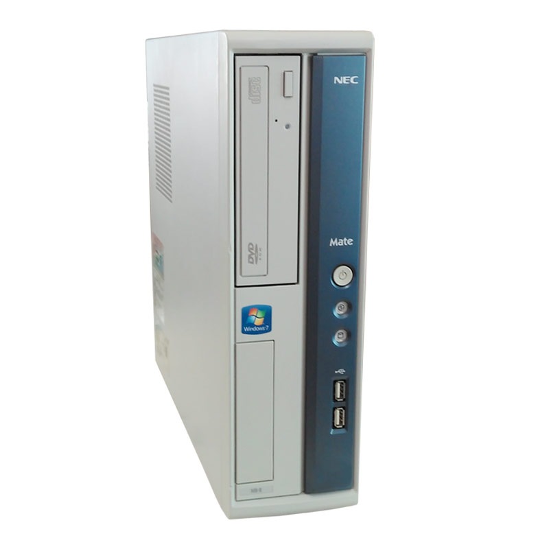 中古パソコン Microsoft Office搭載 NEC Mate MK25M/B-C Windows7 Corei5 2400S メモリ4GB HDD250GB DVDマルチ (2403of) 3ヵ月保証 / 中古デスクトップパソコン