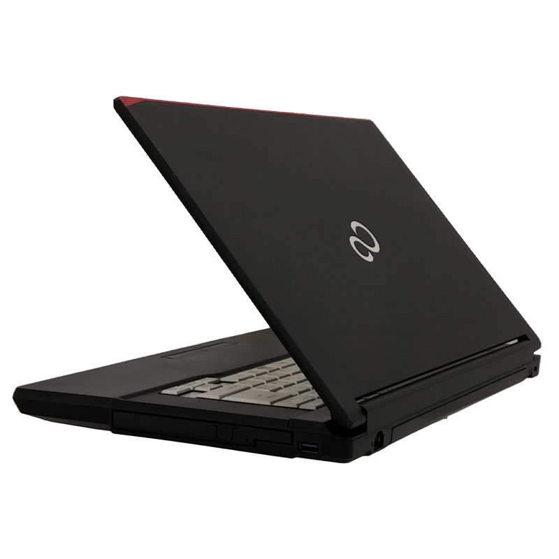 第7世代i5 中古パソコン 富士通 LIFEBOOK A577/R Windows11 Pro Core i5 7200U メモリ 12GB SSD 256GB 15.6型 DVD-ROM 15インチ A4 本体 / 3ヶ月保証 中古ノートパソコン (5704)