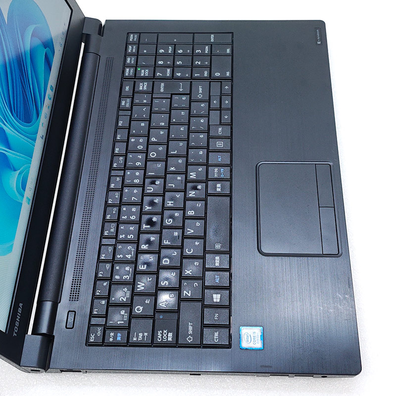 訳あり 中古パソコン 東芝/Dynabook dynabook B55/M Windows11 Pro Core i5 8250U メモリ 8GB SSD 256GB 15.6型 DVDマルチ 無線LAN Wi-Fi 15インチ A4 本体 / 3ヶ月保証 中古ノートパソコン (7504w)