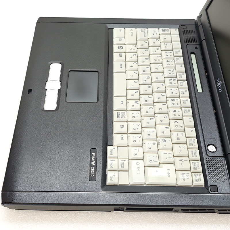 懐かしのXP 中古パソコン 富士通 FMV-C8240 WindowsXPPro Celeron 430 メモリ 2GB 新品SSD 256GB 15型 CD-ROM 15インチ A4 本体 / 3ヶ月保証 中古ノートパソコン (7005a)