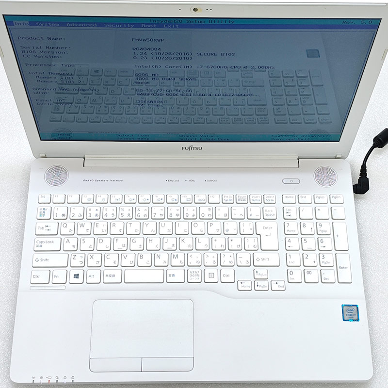 ジャンク品 富士通 LIFEBOOK AH50/X FMVA50XWP ジャンクPC ジャンク