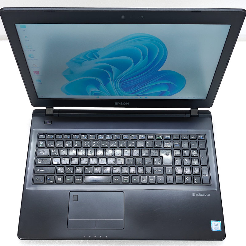 中古パソコン Microsoft Office付き EPSON Endeavor NJ4300 Windows11 Pro Core i5 8265U メモリ 8GB SSD 256GB 15.6型 DVD-ROM 無線LAN Wi-Fi 15インチ A4 本体 / 3ヶ月保証 中古ノートパソコン (8104aof)