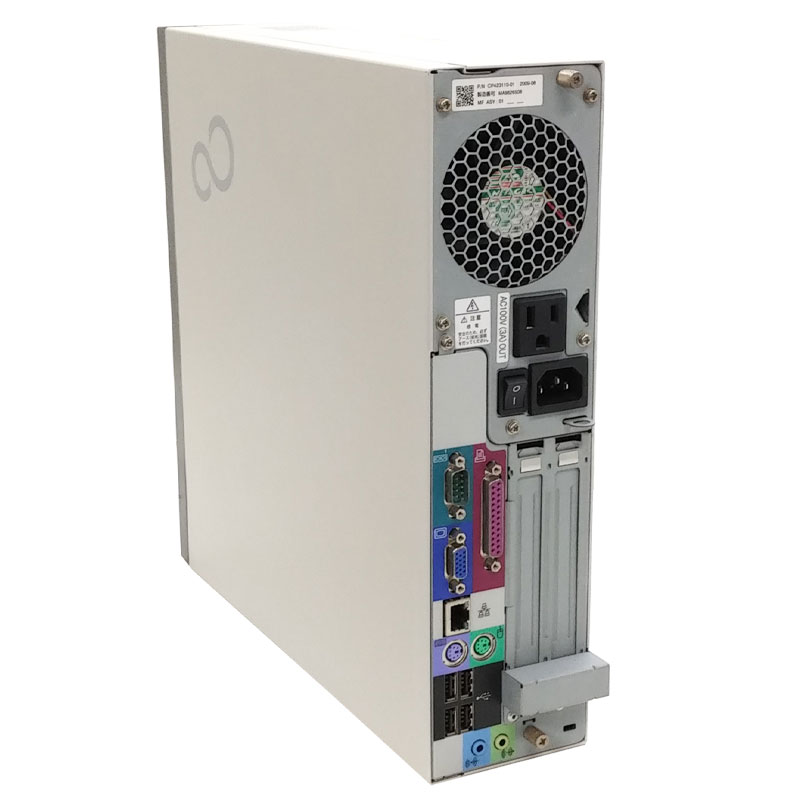 中古パソコン 富士通 FMV-D5280 WindowsXP Core2Duo E7400 メモリ2GB SSD256GB DVDマルチ (2506) 3ヵ月保証 / 中古デスクトップパソコン