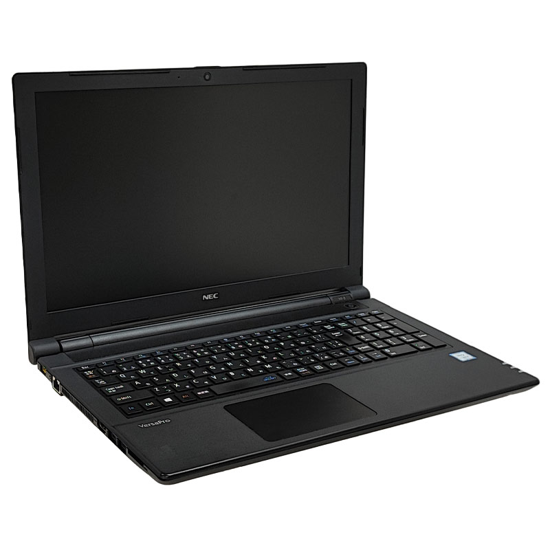 薄型・大画面 中古パソコン NEC VersaPro VKT25/E-4 Windows11 Pro Core i5 7200U メモリ 8GB SSD 256GB 15.6型 DVD-ROM 無線LAN Wi-Fi 15インチ A4 本体 / 3ヶ月保証 中古ノートパソコン (8306)