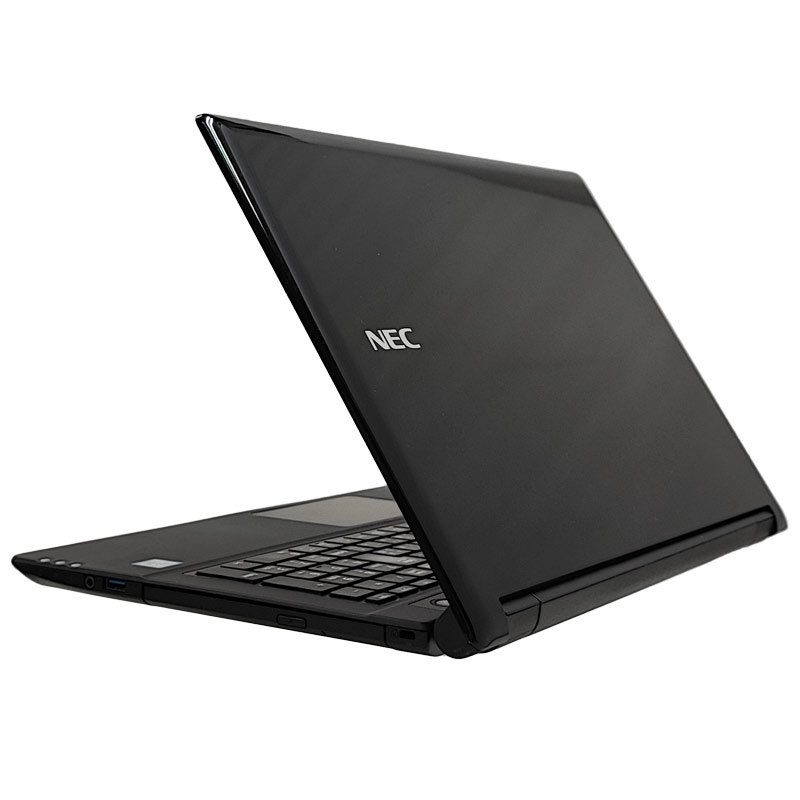 薄型・大画面 中古パソコン NEC VersaPro VKT25/E-4 Windows11 Pro Core i5 7200U メモリ 8GB SSD 256GB 15.6型 DVD-ROM 無線LAN Wi-Fi 15インチ A4 本体 / 3ヶ月保証 中古ノートパソコン (8306)