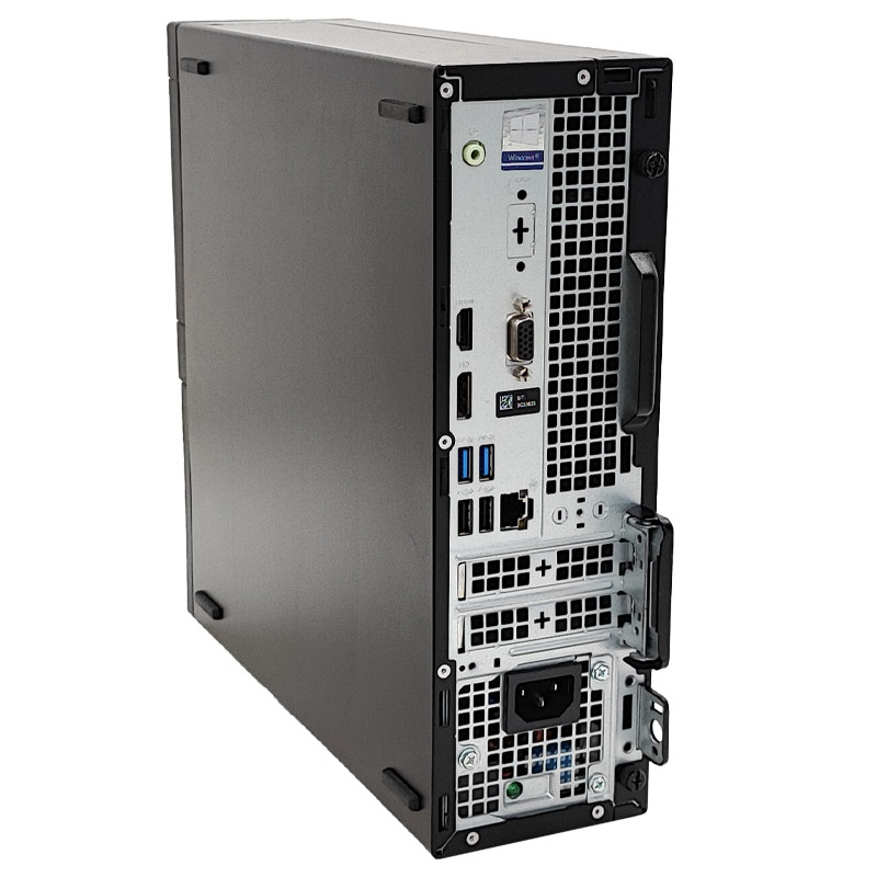 中古デスクトップ DELL Optiplex 3060 SFF Windows11 Pro Core i3 8100 メモリ 8GB SSD 256GB DVDマルチ 液晶モニタ WPS Office付 本体 / 3ヶ月保証 中古デスクトップパソコン (8005lcd)