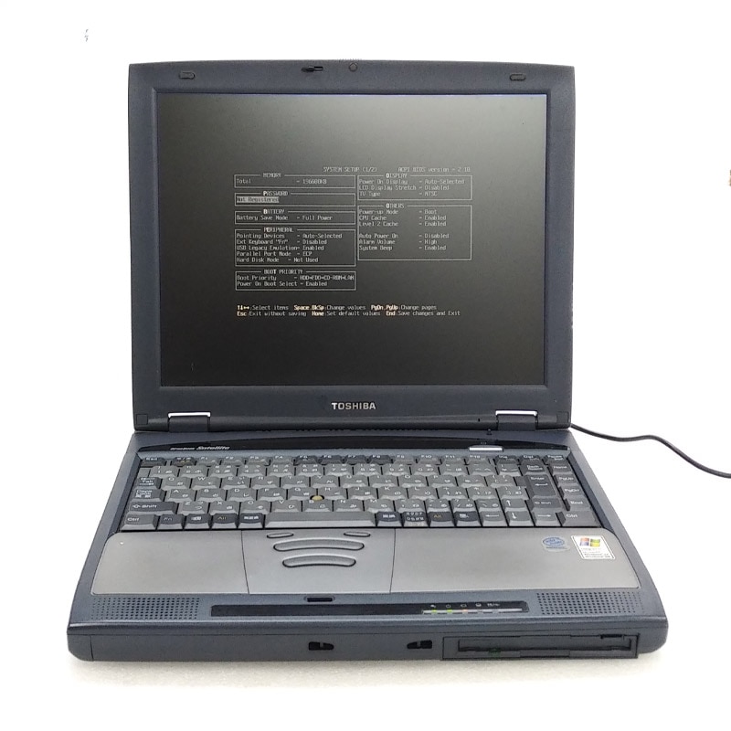 ジャンク品】 東芝 DynaBook Satellite 1800 SA95C/3 ジャンクPC ...