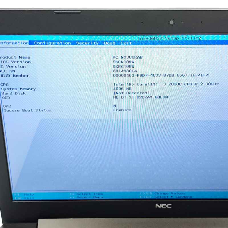 NEC LAVIE PC-NS300KAB CPUi3 美品動作ジャンク扱い品 NEC LAVIE PC-NS300KAB CPUi3 美品動作ジャンク扱い品 Amazon.co