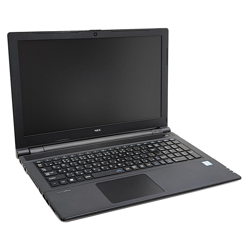 薄型・大画面 中古パソコン Microsoft Office付き NEC VersaPro VKE18/E-5 Windows11 Pro Celeron 3865U メモリ 8GB 新品SSD 256GB 15.6型 DVDマルチ 無線LAN Wi-Fi 15インチ A4 本体 / 3ヶ月保証 中古ノートパソコン (7107of)