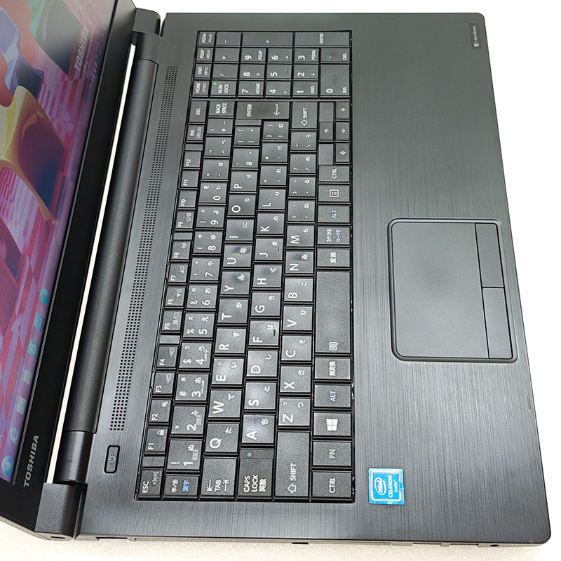 Win7 32bit 中古パソコン 東芝/Dynabook dynabook B45/D Windows7 Pro Celeron 3855U メモリ 4GB SSD 128GB 15.6型 DVD-ROM 無線LAN Wi-Fi 15インチ A4 本体 / 3ヶ月保証 中古ノートパソコン (7308a)