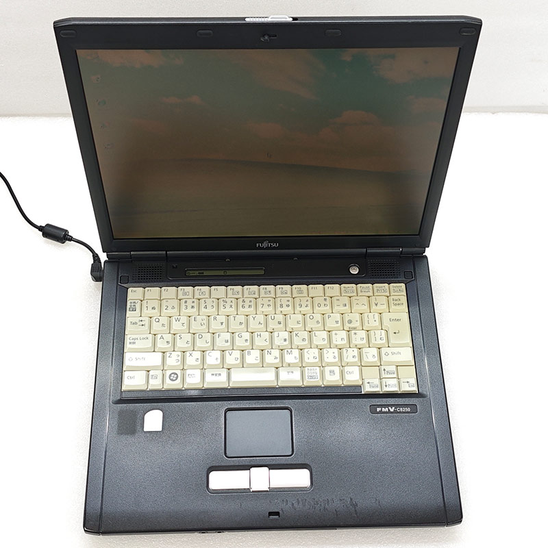 懐かしのXP 中古パソコン 富士通 FMV-C8250 WindowsXPPro Celeron M530