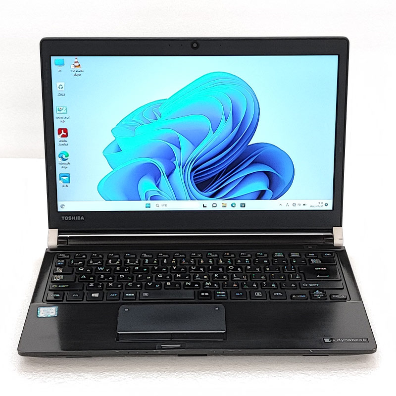 中古ノートパソコン 東芝 dynabook R73/B Windows11 Pro Core i5 6200U メモリ 8GB SSD 128GB 13.3型 無線LAN FHD A4 15インチ WPS Office付き (4309a) 3ヵ月保証 / 中古パソコン