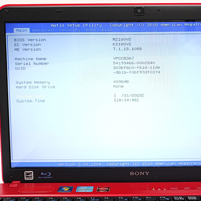 ジャンク品 SONY VAIO PCG-71612N VPCCB3AJ ジャンクPC ジャンク