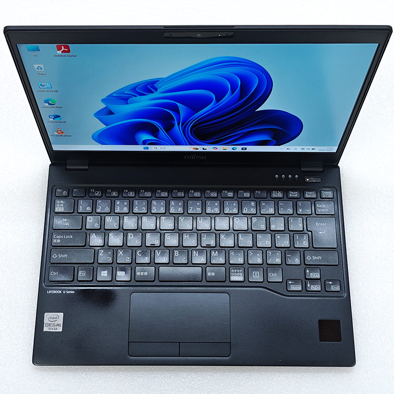 超軽量PC 中古パソコン Microsoft Office付き 富士通 LIFEBOOK U9310/E Windows11 Pro Core i5 10310U メモリ 8GB SSD 256GB 13.3型 無線LAN Wi-Fi 13インチ B5 本体 / 3ヶ月保証 中古ノートパソコン (7608aof)