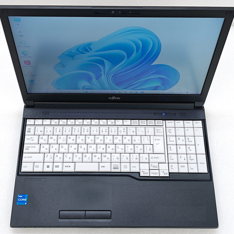第11世代i5 中古パソコン Microsoft Office付き 富士通 LIFEBOOK A5511/LX Windows11 Pro Core i5 1135G7 メモリ 16GB SSD 256GB 15.6型 DVDマルチ 無線LAN Wi-Fi 15インチ A4 本体 / 3ヶ月保証 中古ノートパソコン (8108of)
